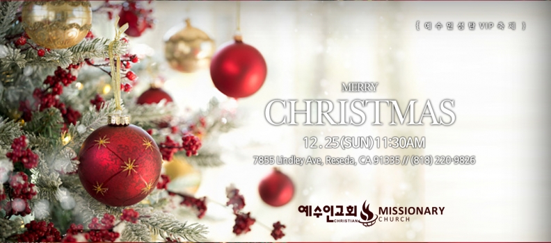 THE ADVENT 4 눅 2:12  아기 예수가 주는 은혜