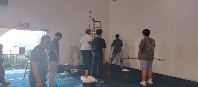 8/19-23 교회 카펫 교체