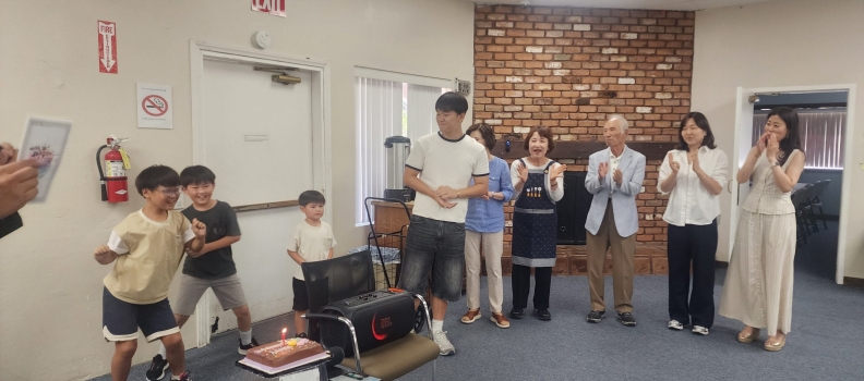 7월 생일축하