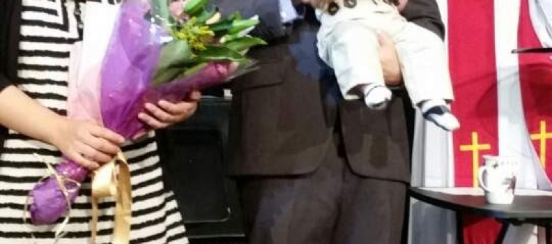 3/27 유아세례식(임시온군)