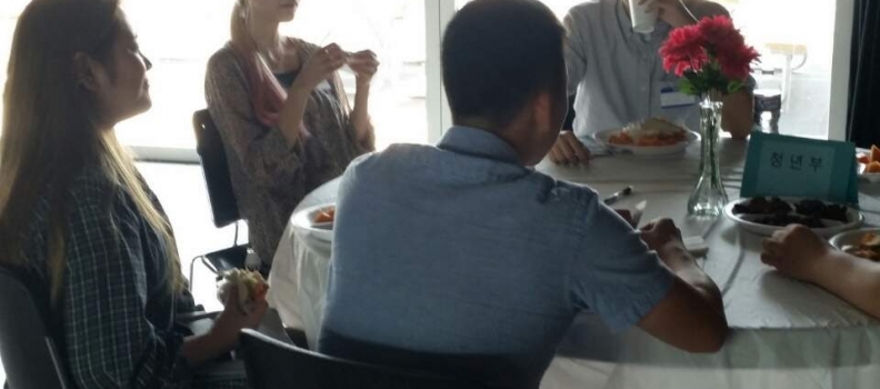 8/21 테이블 친교 모임1